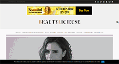 Desktop Screenshot of beautylicieuse.com